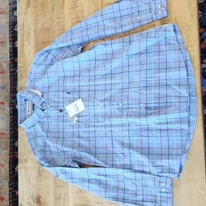 Barbour, Tattersall shirt, Size XL, Blue